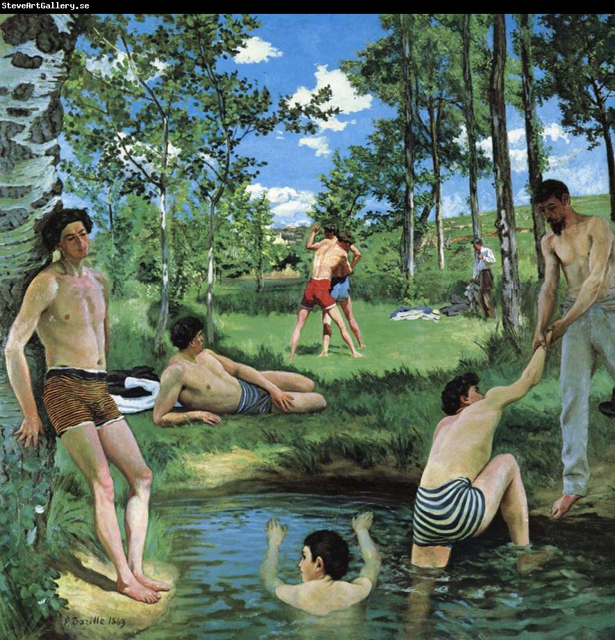 Frederic Bazille Scene d Ete